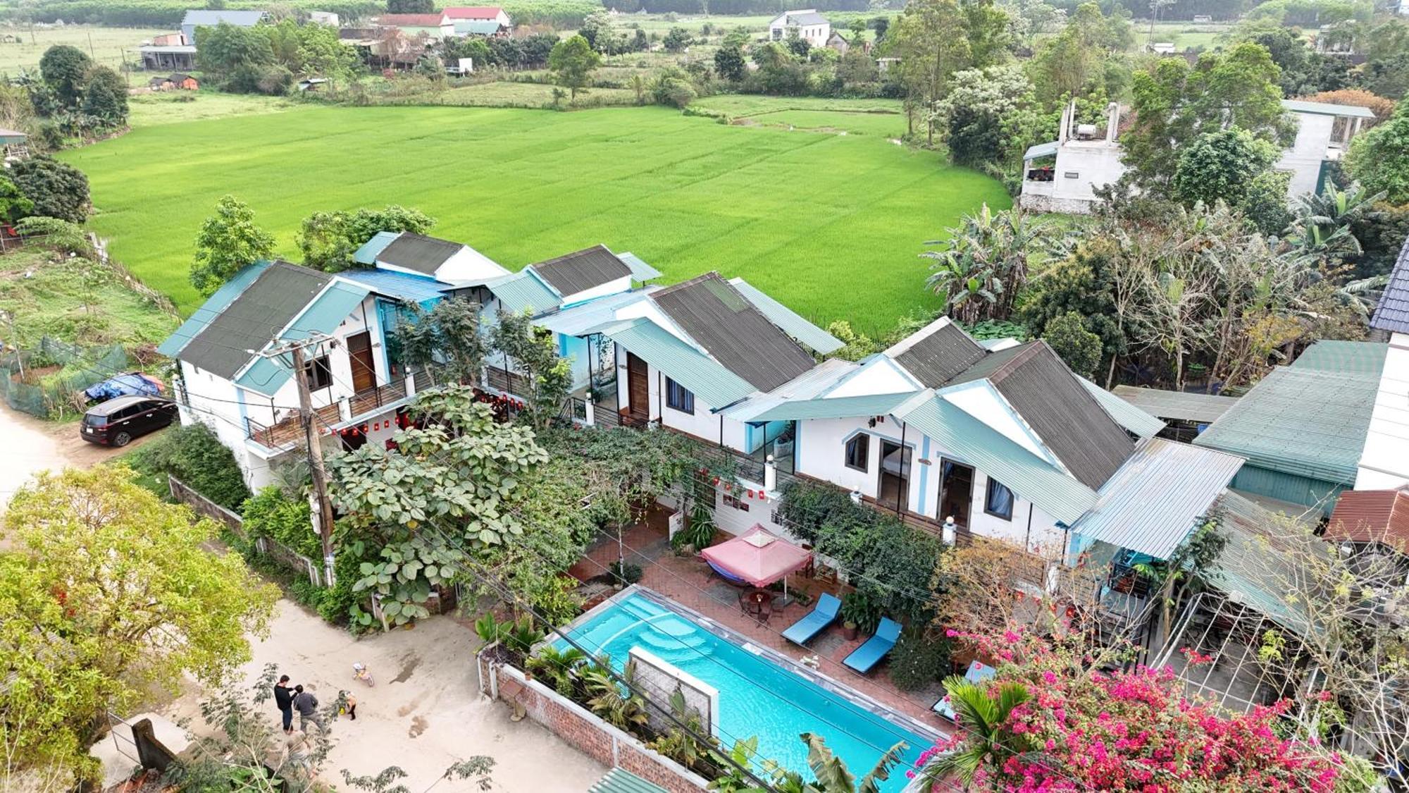 An An Homestay Bungalow Фонг Нха Екстериор снимка