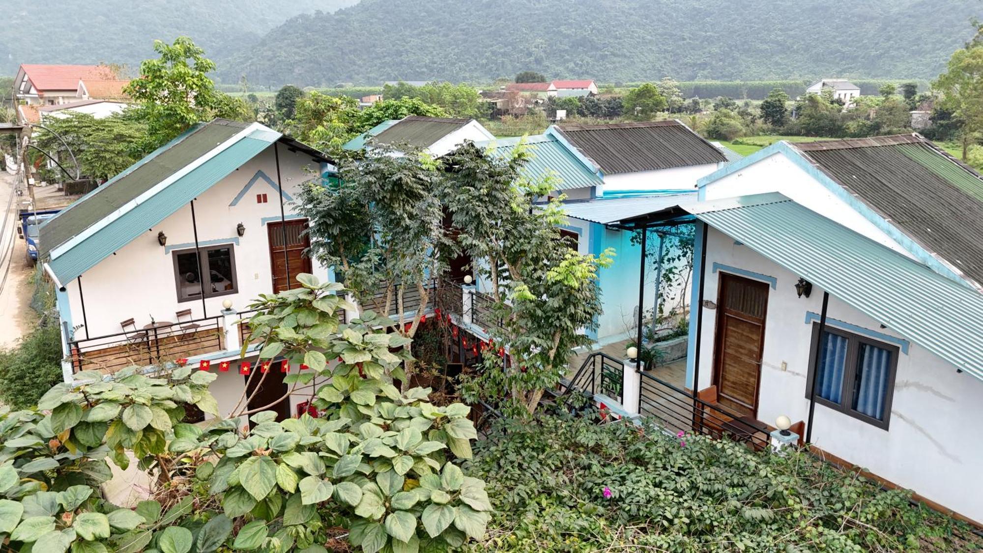 An An Homestay Bungalow Фонг Нха Екстериор снимка