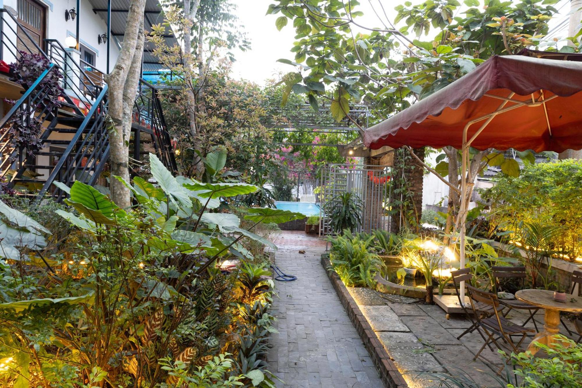 An An Homestay Bungalow Фонг Нха Екстериор снимка